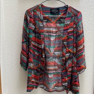 River Island | Vibrant Geometric Women's Blouse